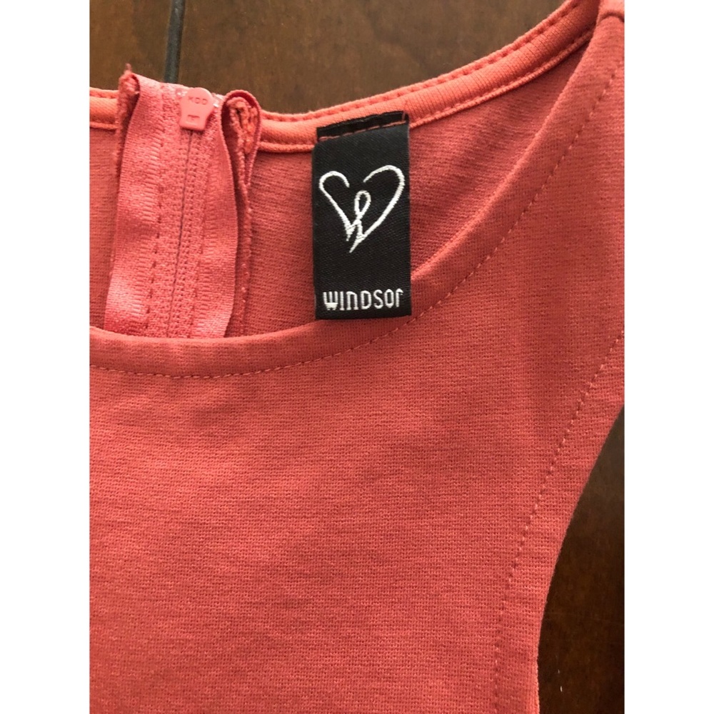 Mini Cut-Out Dress with Slit - Picture 4 of 5